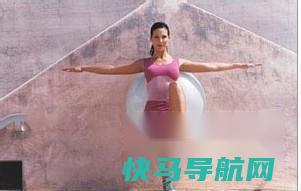 瑜伽球减肥操，快速瘦身有趣味 第4张