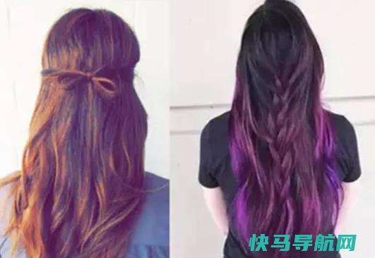 染了黑紫色太黑咋办？染了黑紫色还能染其他吗