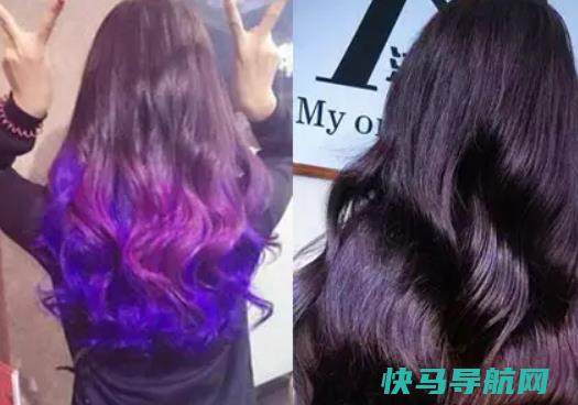 染了黑紫色太黑咋办？染了黑紫色还能染其他吗